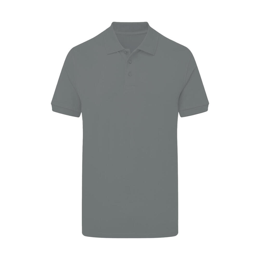 Mens Sig Stretch Tagless Polo Shirt (Grey)
