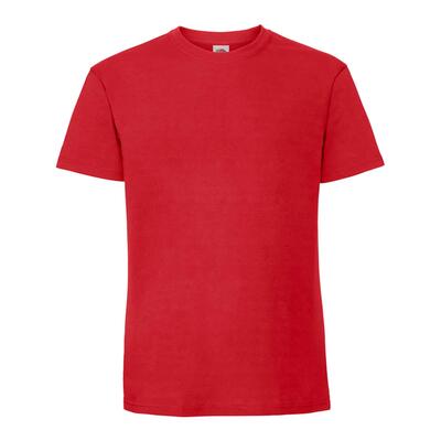 Heren iconic premium ringspun katoen tshirt (marineblauw)