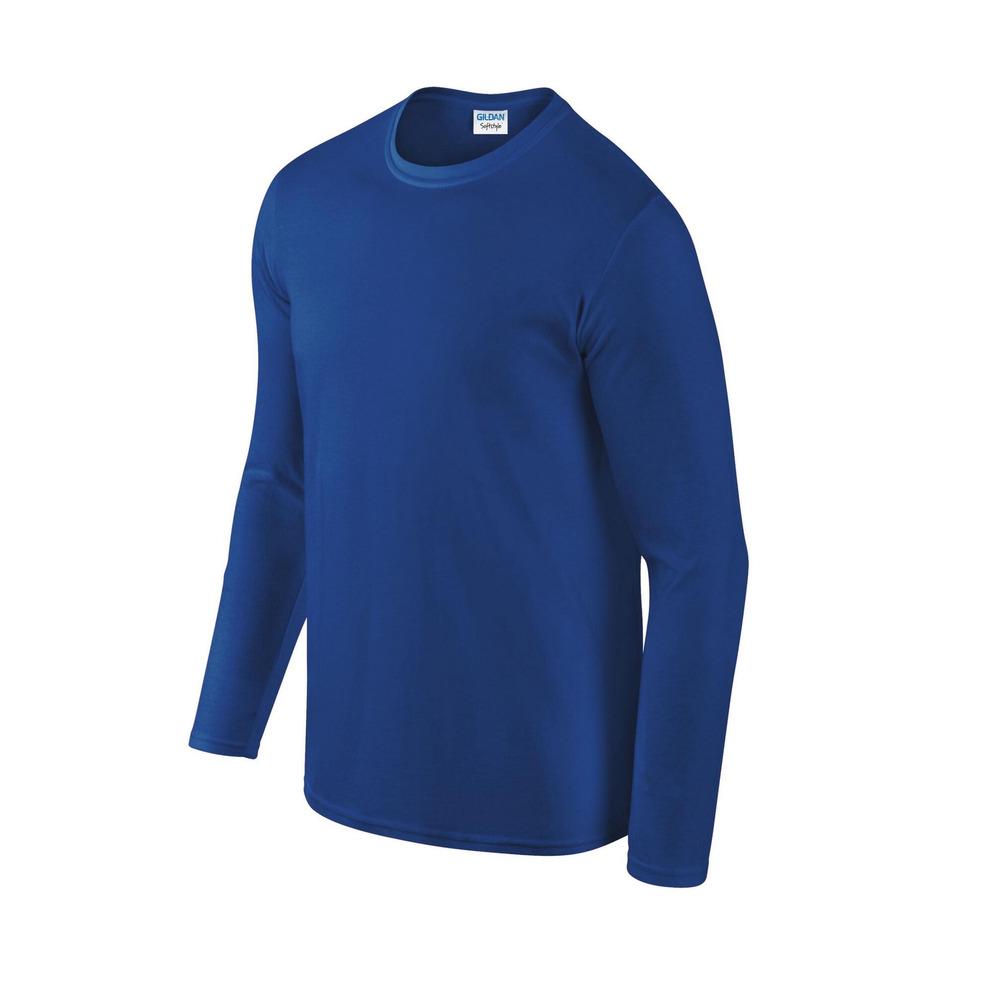 Tshirt Manches Longues Adulte (Bleu Roi) 3/3