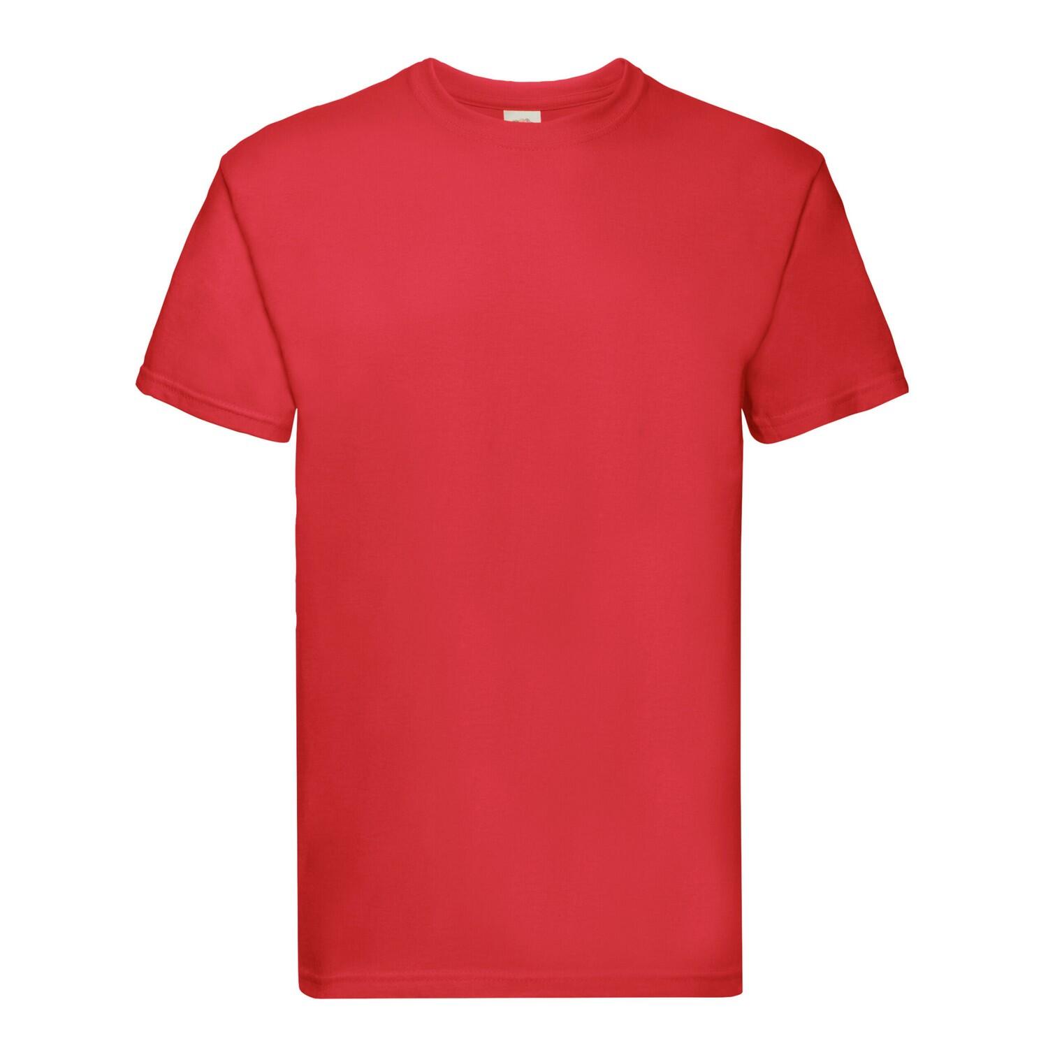 Tricou Drumeții În Natură Fruit Of The Loom Super Premium Bărbați