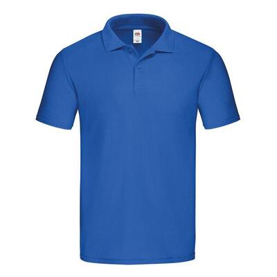 Heren origineel polo shirt (licht grafiet)