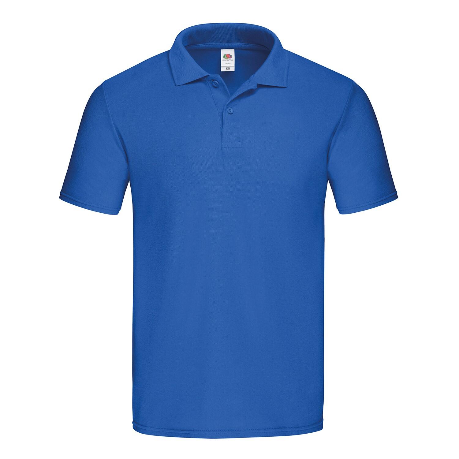 Fruit Of The Loom - Polo Original Homme (bleu Roi) - T-shirt Manches Courtes - Bleu - 48 Xl - Decathlon