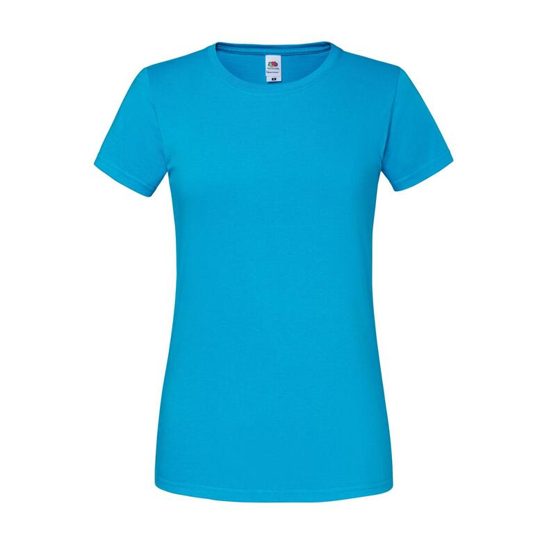 Tshirt ICONIC PREMIUM Femme (Azur)