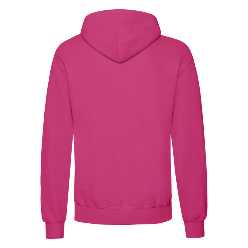Sweat À Capuche CLASSIC Homme (Fuchsia)
