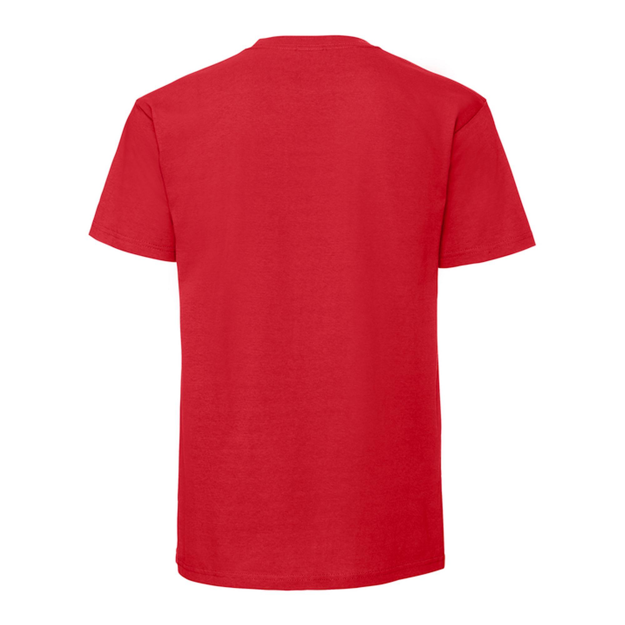 Camiseta Iconic Premium de Algodón Ringspun para Hombre Rojo 2/3