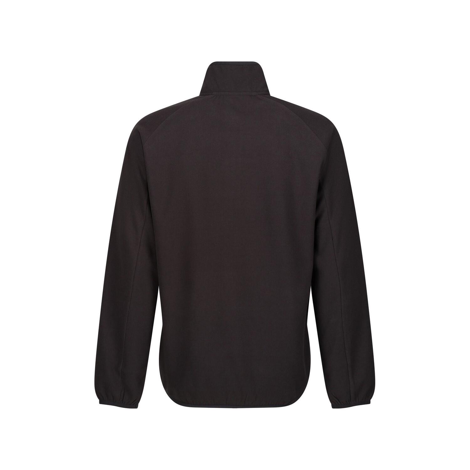 "Navigate" Fleece mit halbem Reißverschluss für Herren Schwarz/Rot 2/3