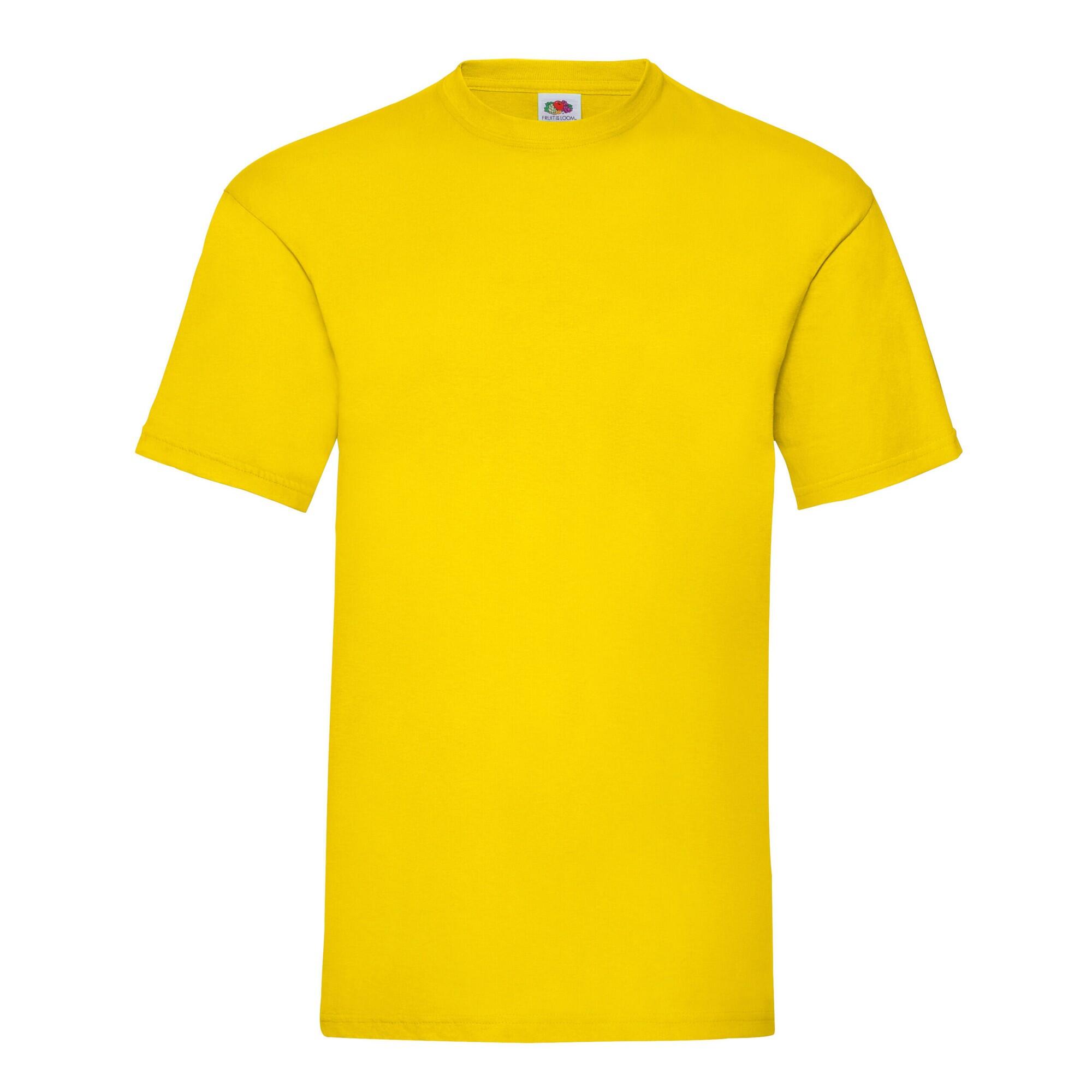 Fruit Of The Loom - Tshirt Valueweight Adulte (jaune) - T-shirt Manches Courtes - Jaune - 52 2xl - Decathlon