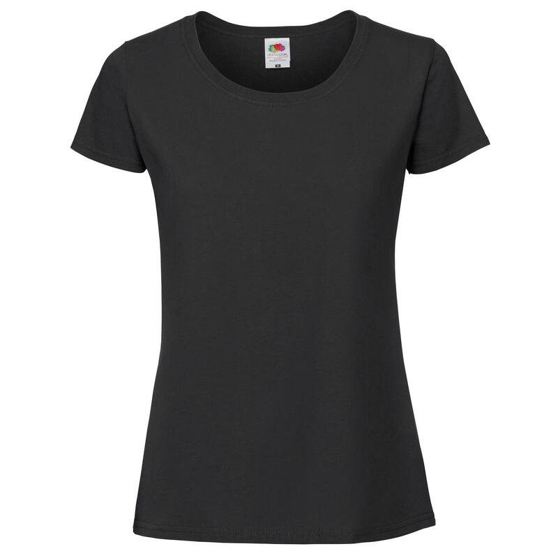 Tshirt ICONIC PREMIUM Femme (Noir)