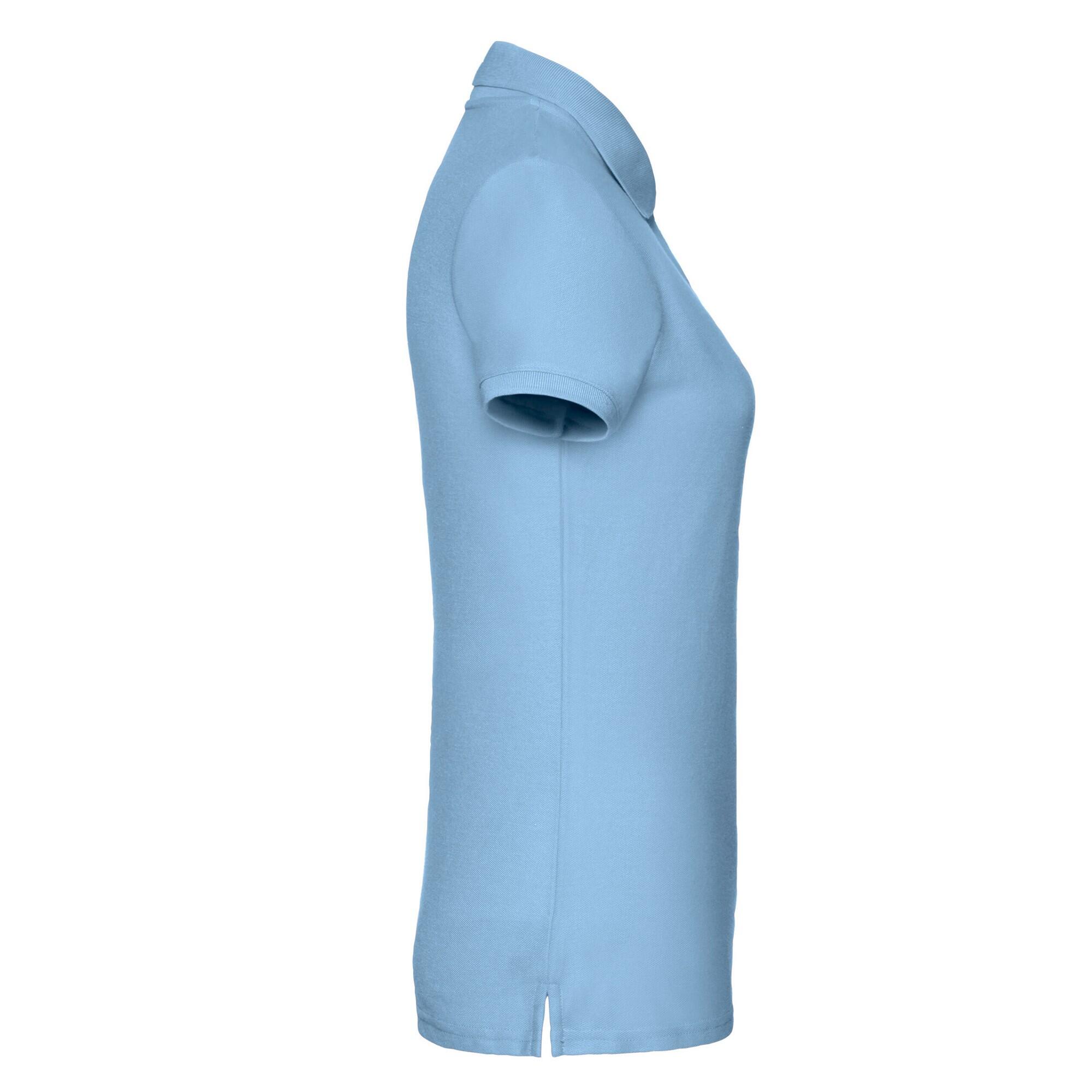 Polo Femme (Bleu Ciel) 3/3