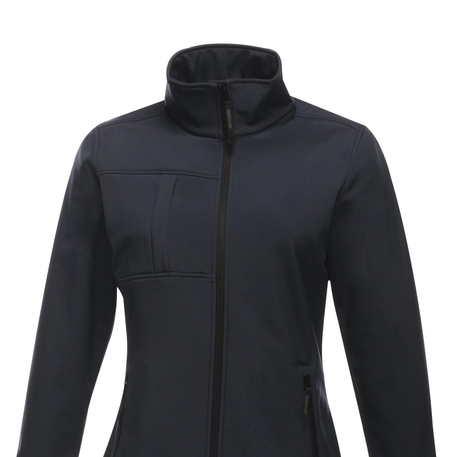 Veste Softshell OCTAGON Femme (Bleu Marine / Gris Phoque) 2/3
