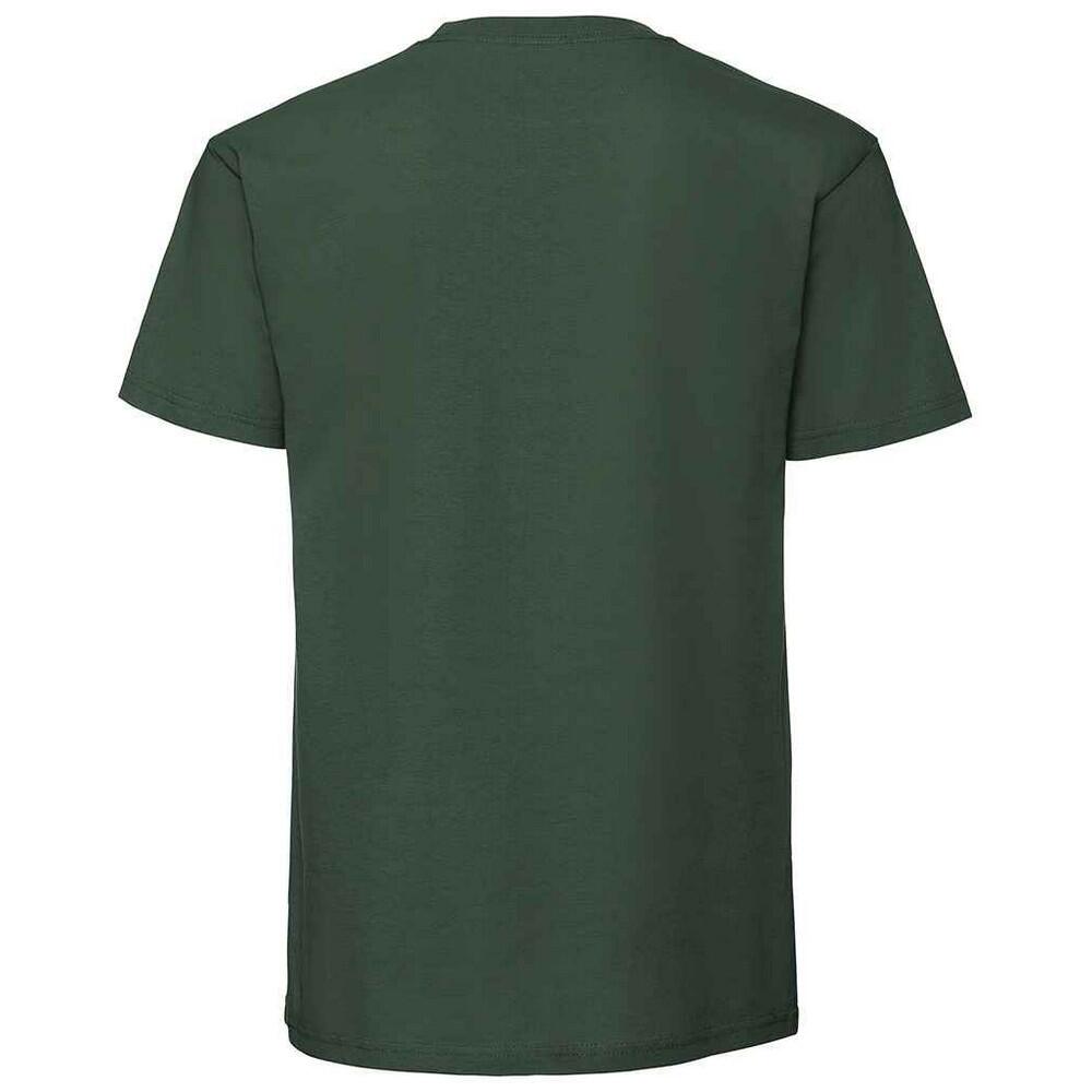 Tshirt ICONIC PREMIUM Homme (Vert Bouteille) 2/3