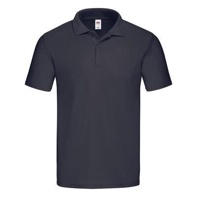 Heren origineel polo shirt (licht grafiet)