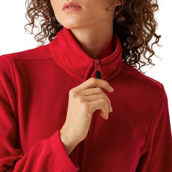 Veste Polaire MICRO Femme (Rouge Classique)
