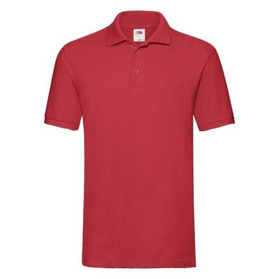 Heren premium polo shirt (atletische heide)