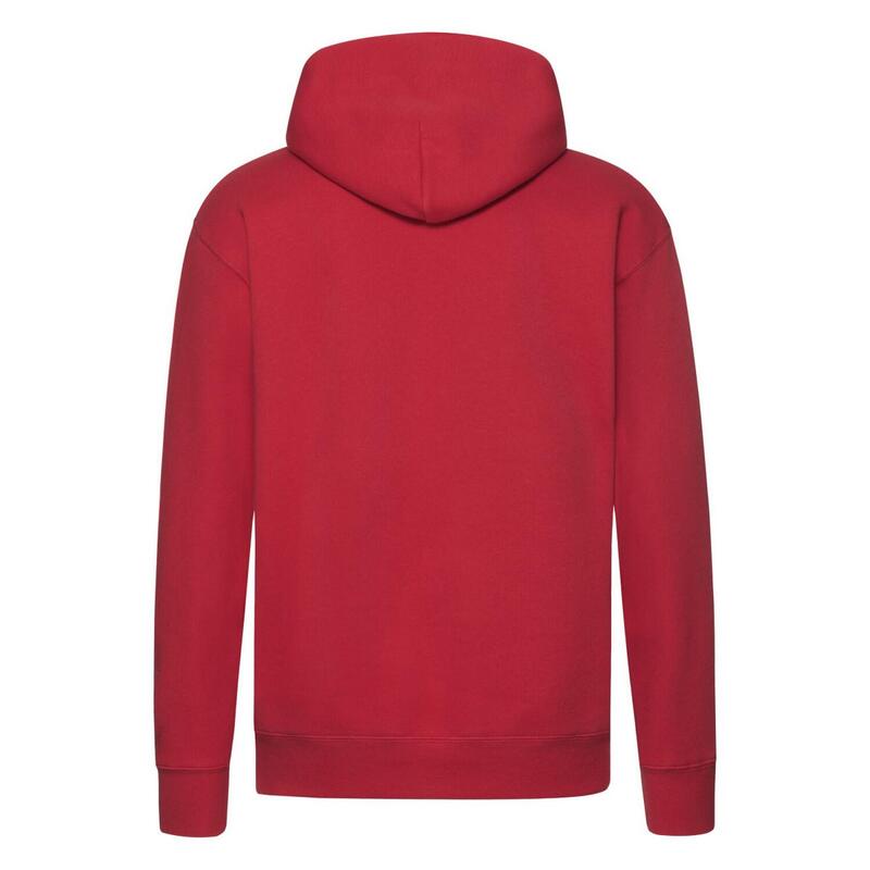 Heren Premium Hoodie (Rood)