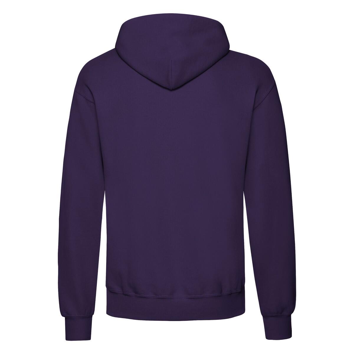 Sweat À Capuche CLASSIC Homme (Violet) 2/2