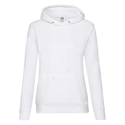 Dames klassieke hoodie (zwart)