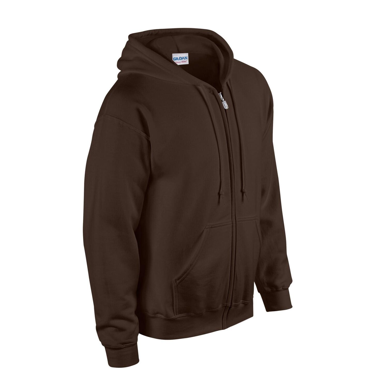 Veste À Capuche Adulte (Chocolat Foncé) 3/3