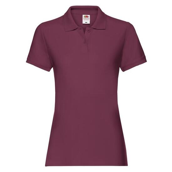 Polo PREMIUM Femme (Bordeaux)