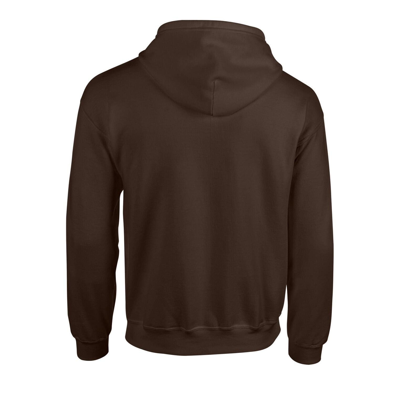 Veste À Capuche Adulte (Chocolat Foncé) 2/3