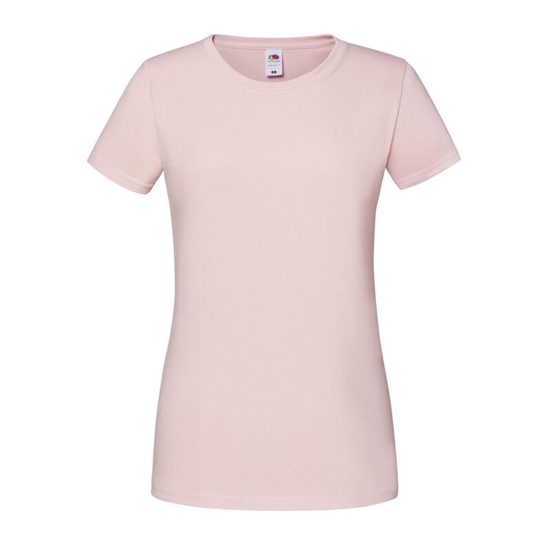 Tshirt ICONIC PREMIUM Femme (Rose Pâle)