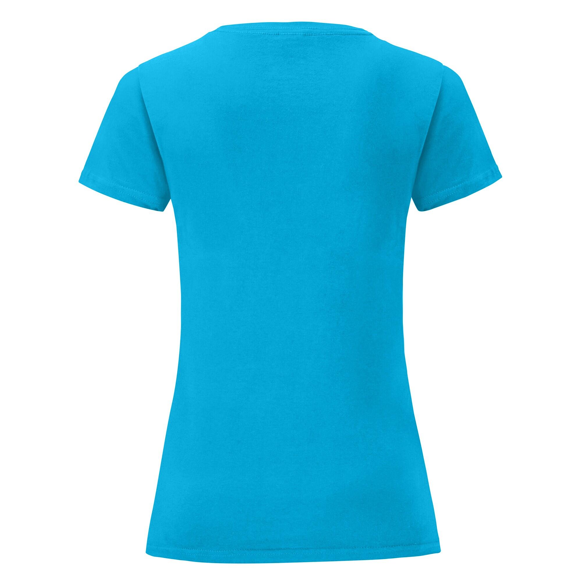 Tshirt ICONIC Femme (Azur) 2/3