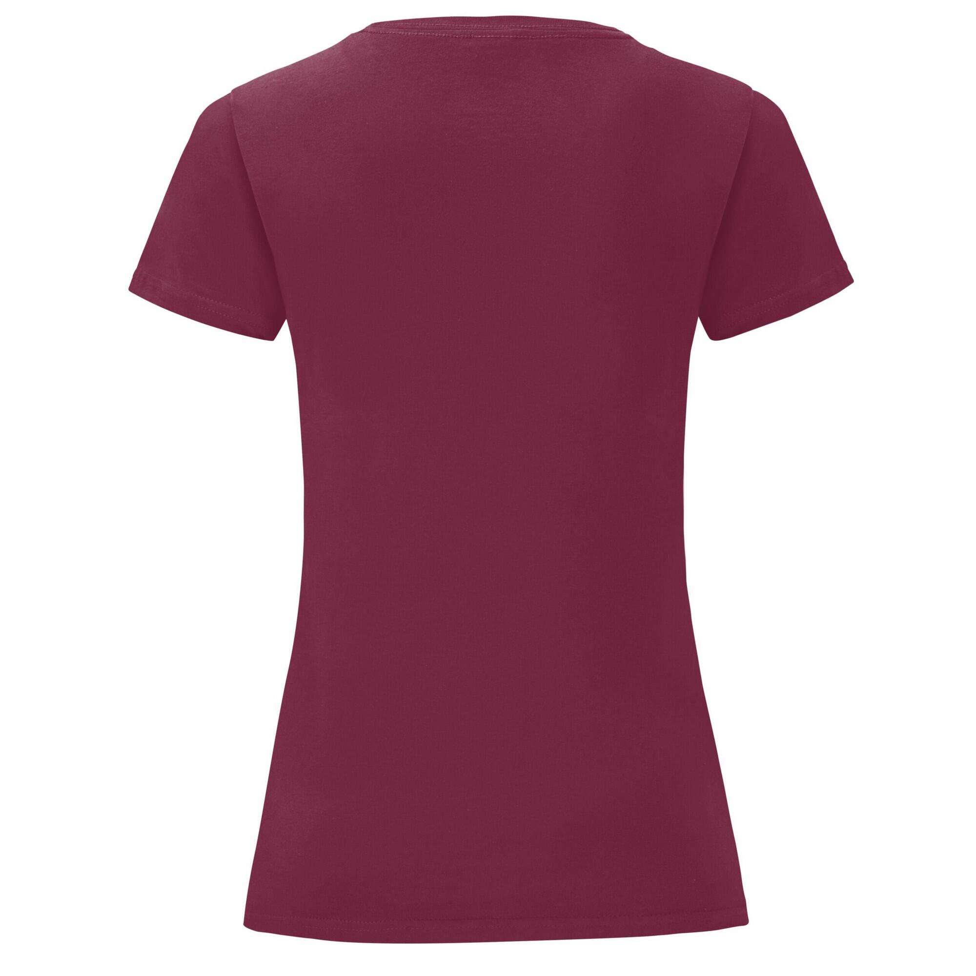 Camiseta Iconic 150 para Mujer Burdeos 2/3