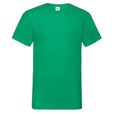 Heren valueweight v neck tshirt (marine)