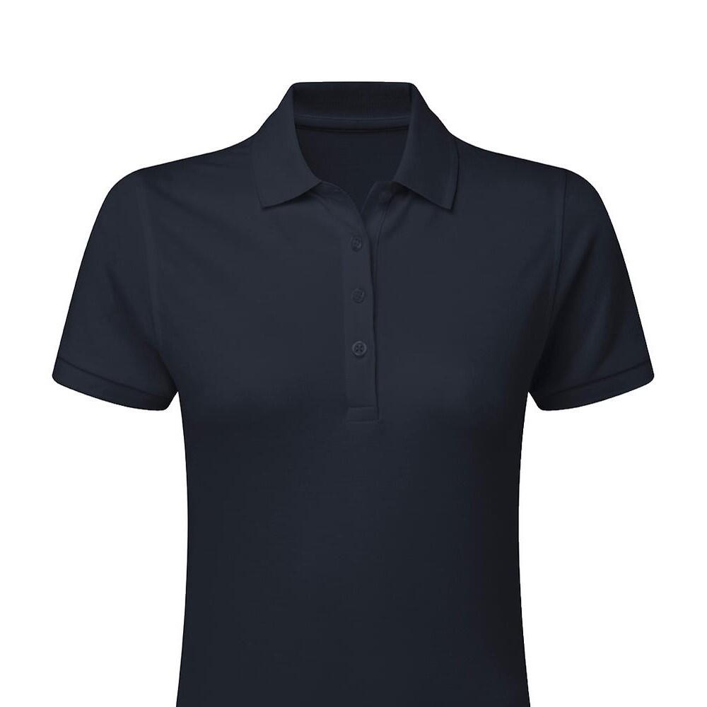 Polo Signature de Elástico para Mujer Marino 2/2