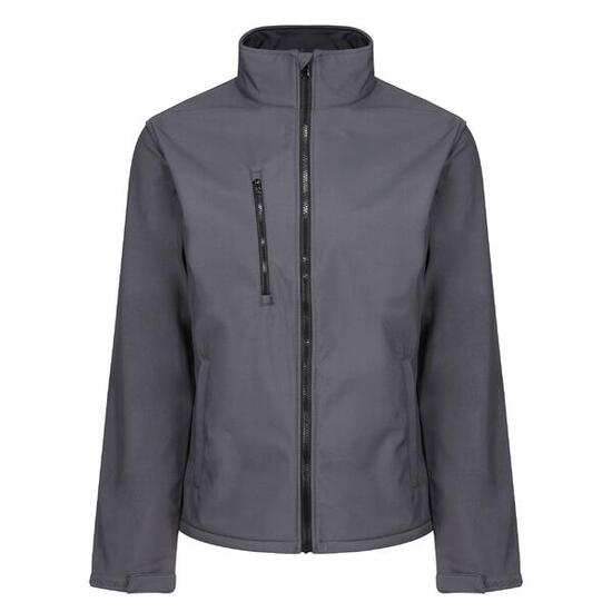 Ablaze" Softshelljacke 3 Lagen für Herren Mittelgrau/Schwarz