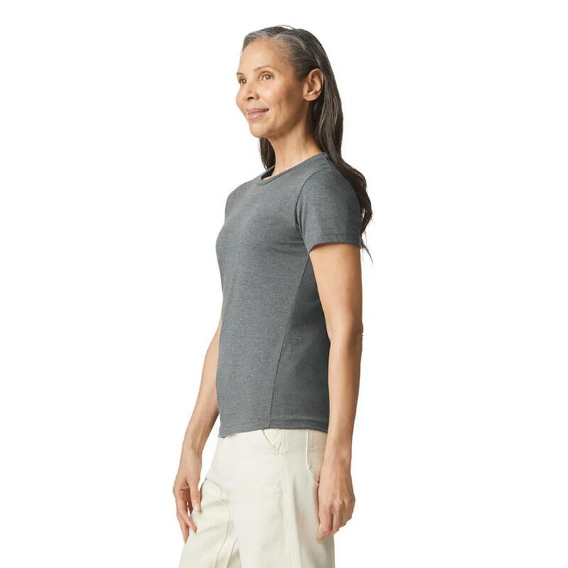 Tshirt SOFTSTYLE Femme (Graphite Chiné)