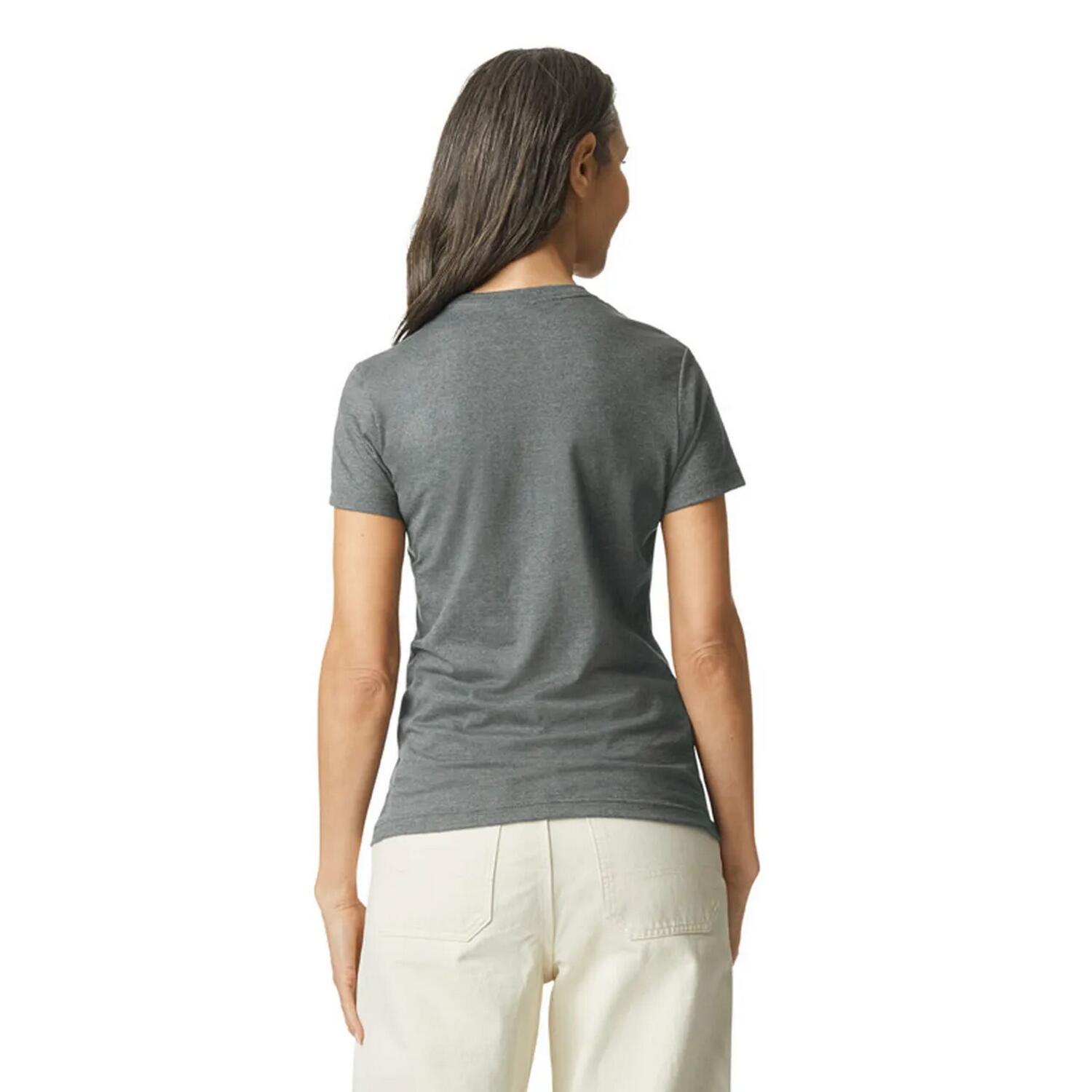 Tshirt SOFTSTYLE Femme (Graphite Chiné) 2/3