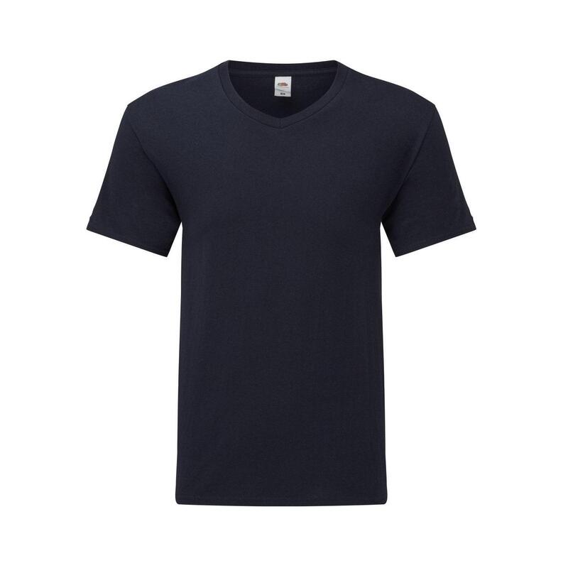 Tricou Drumeții În Natură Fruit Of The Loom Iconic 150 V Neck Bărbați