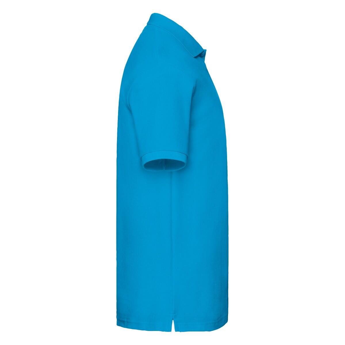 Polo Premium para Hombre Azul Azure 3/3