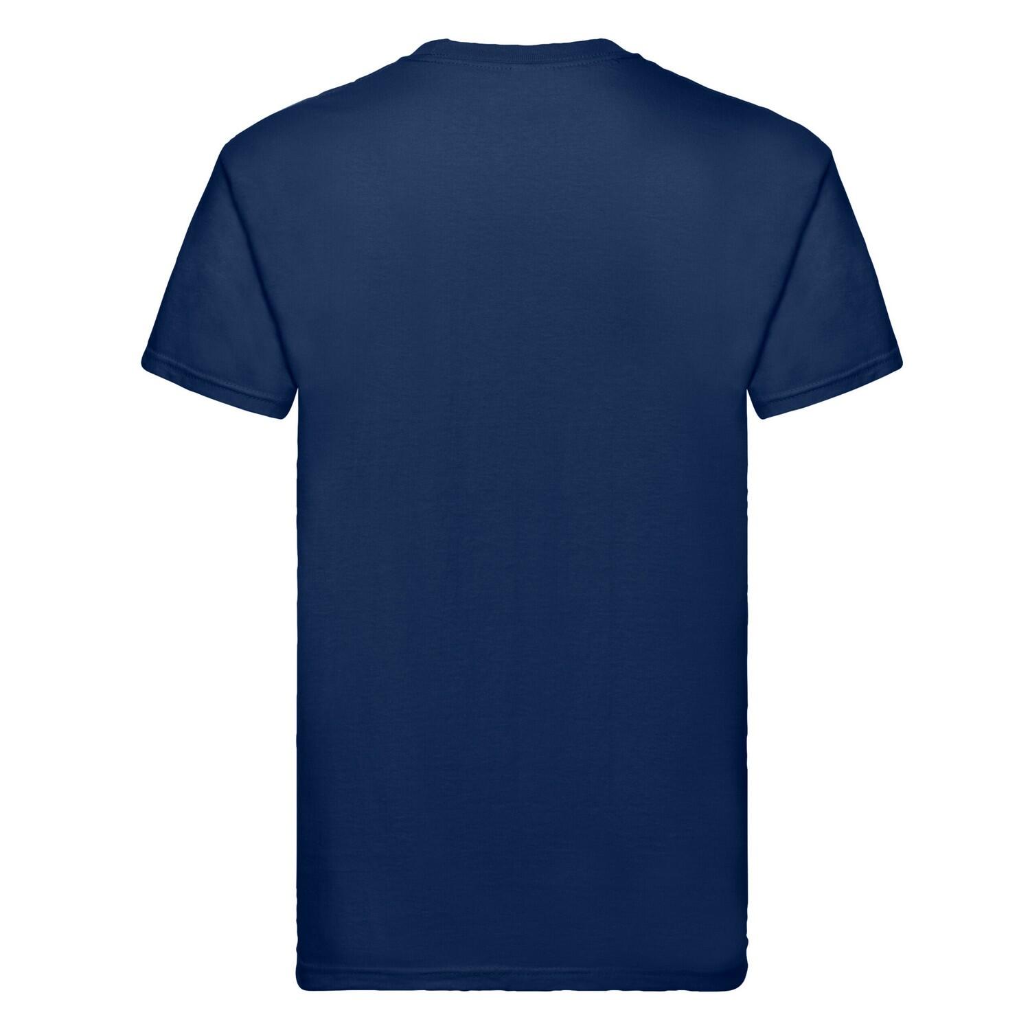 T-Shirt Super Premium para homem (Azul Marinho) 2/3