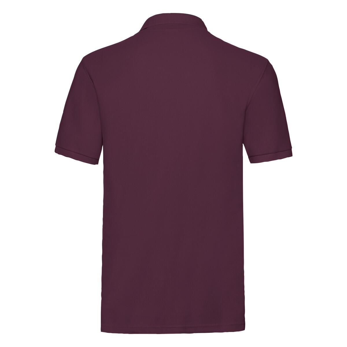 Heren Premium Polo Shirt (Bourgondië) 2/3