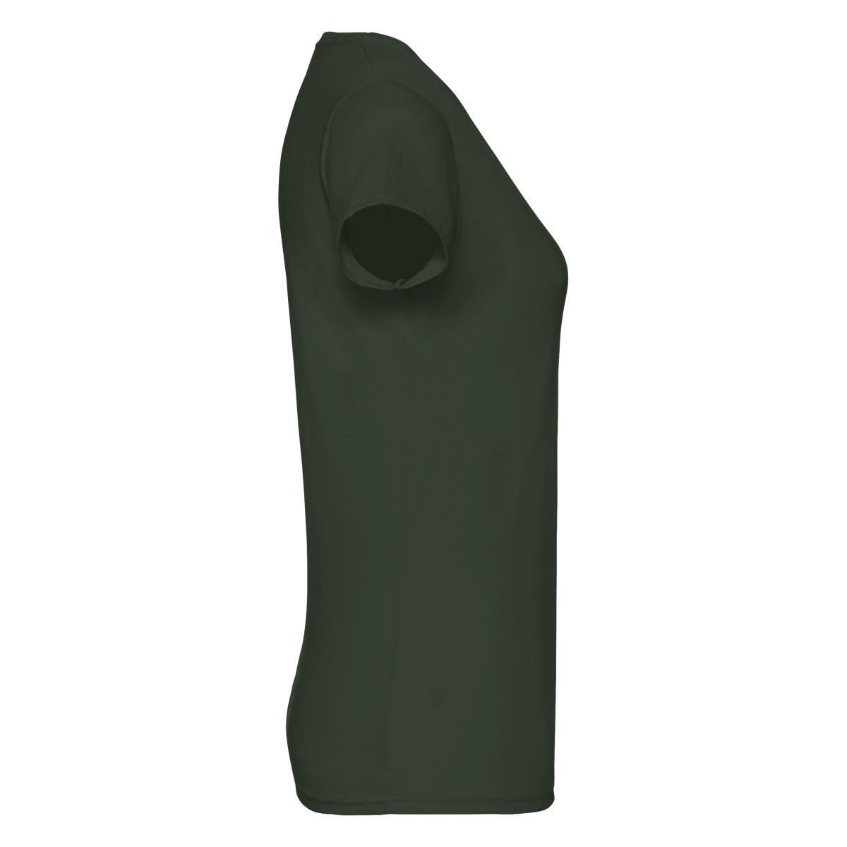 Camiseta para Mujer Verde Botella 3/3