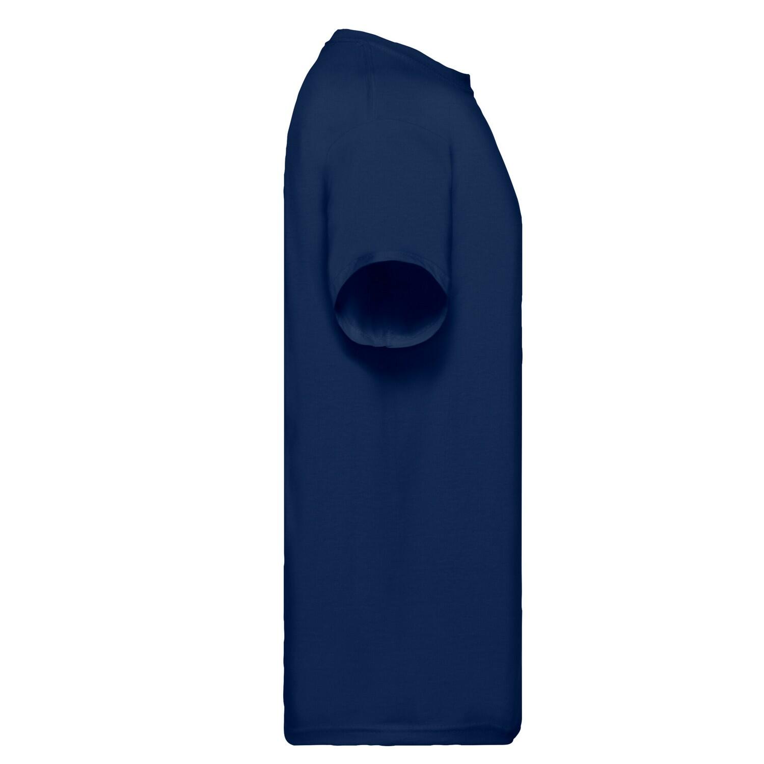 T-Shirt Super Premium para homem (Azul Marinho) 3/3