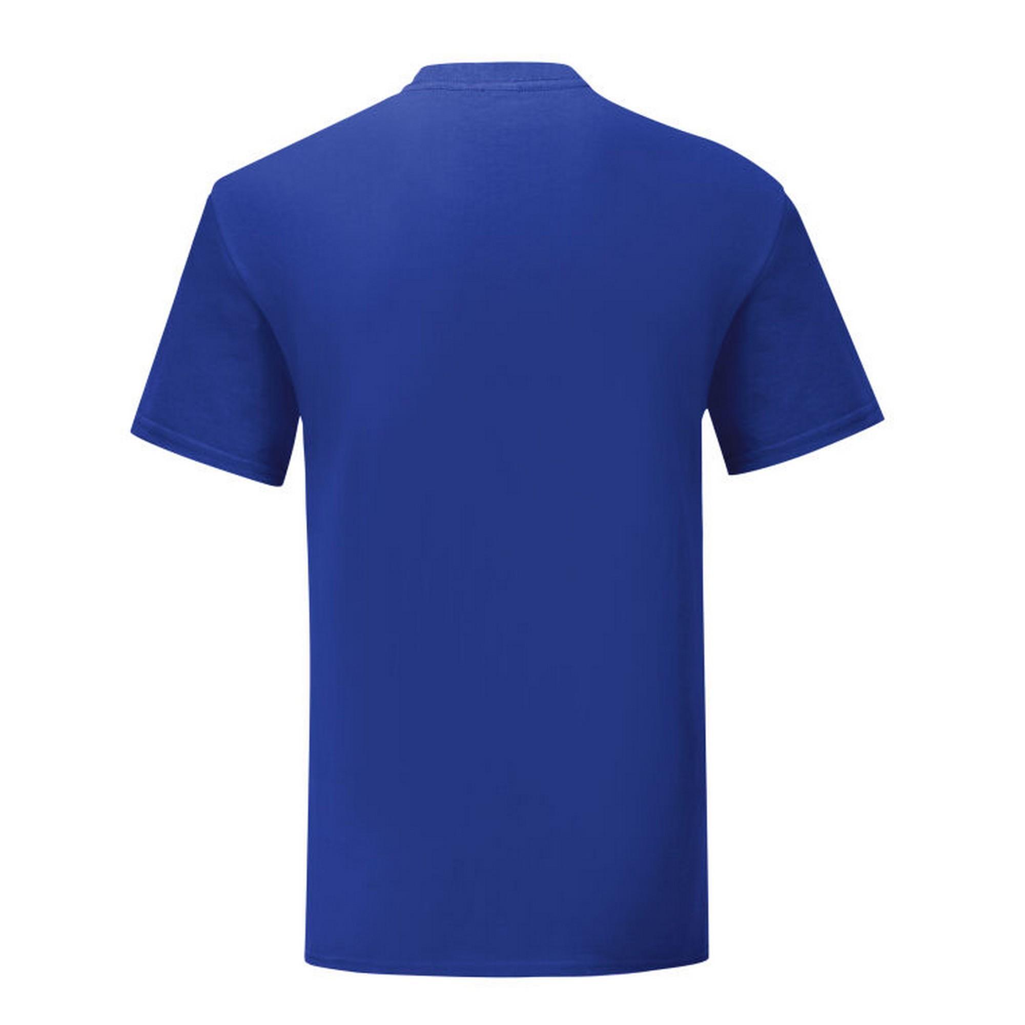 Maglietta Uomo Fruit Of The Loom Iconic 150 Blu Cobalto 2/3