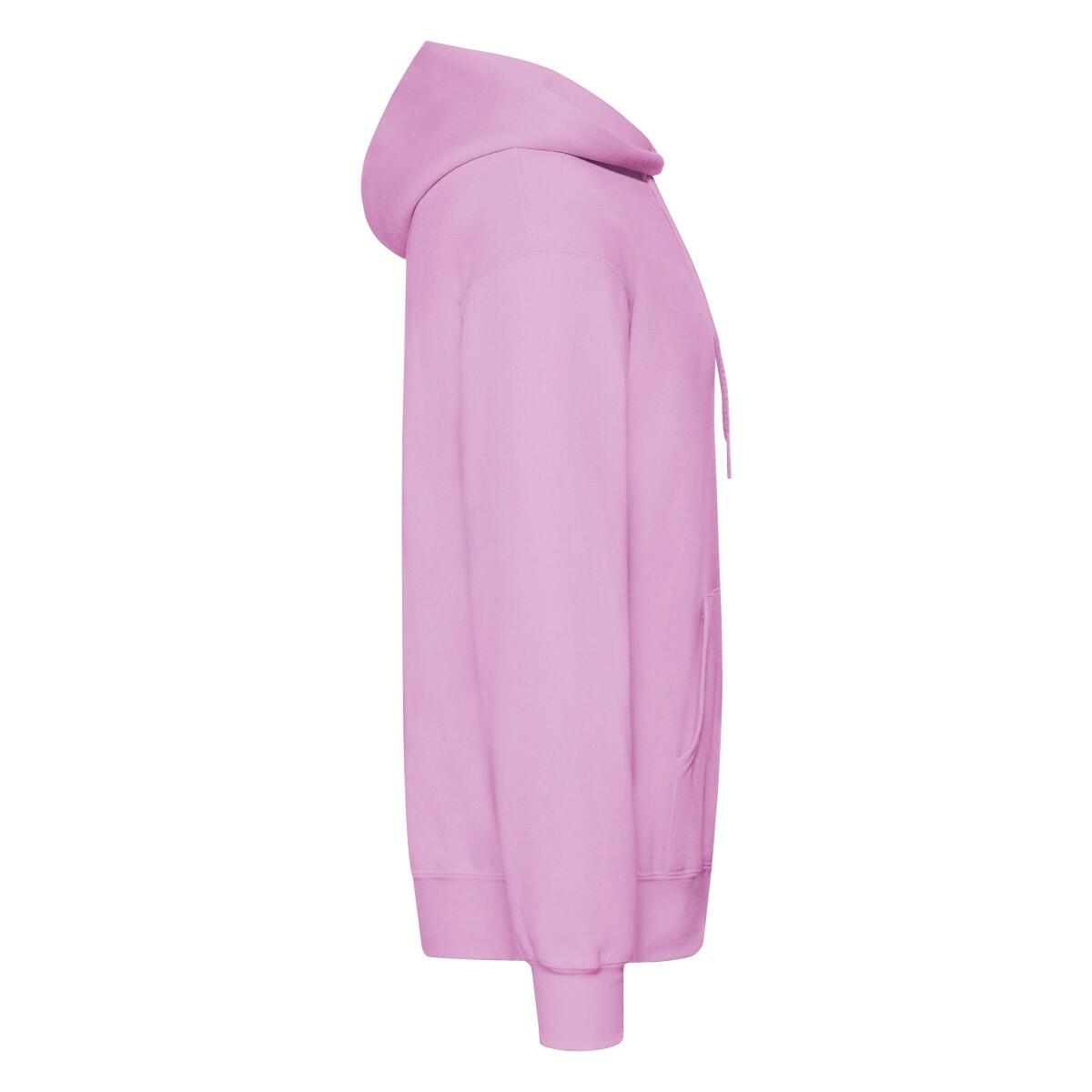 Felpa Con Cappuccio Uomo Fruit Of The Loom Classic Rosa Chiaro 3/3