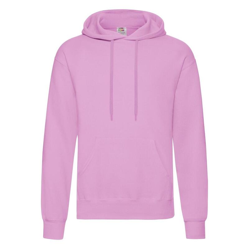 Sweat À Capuche CLASSIC Homme (Rose Clair)