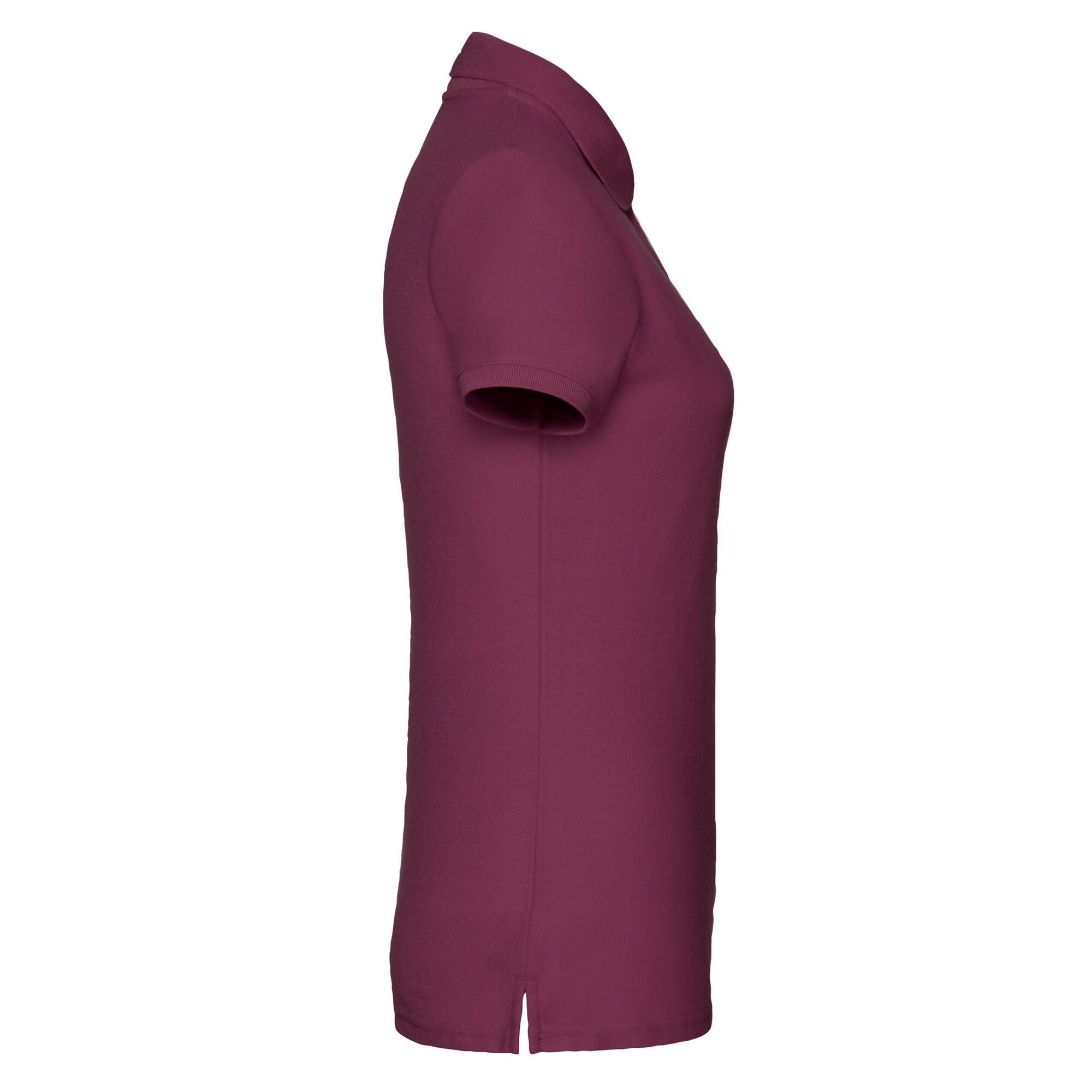 Polo 65/35 para Mujer Burdeos 3/3