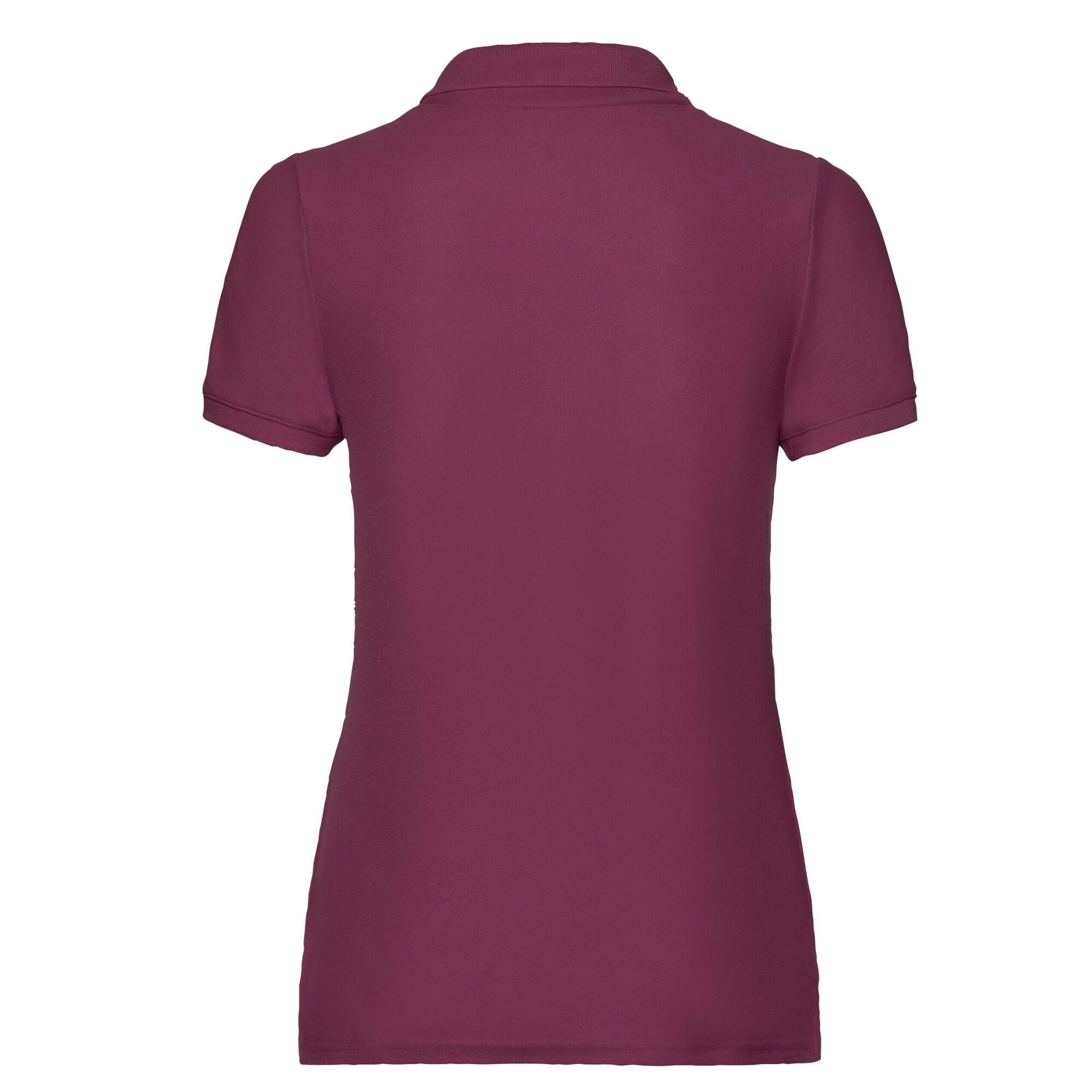 Polo 65/35 para Mujer Burdeos 2/3