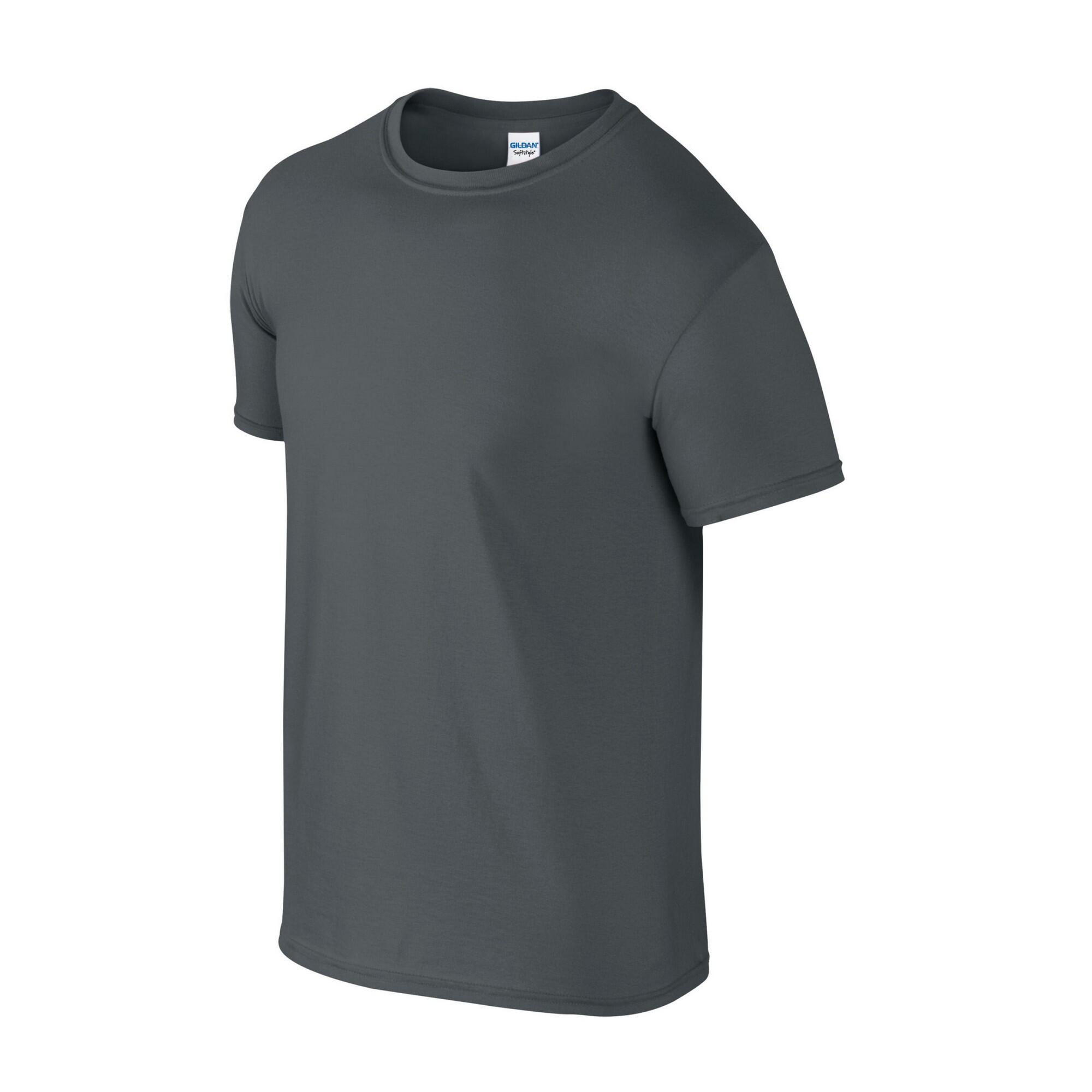 Tshirt SOFTSTYLE Adulte (Charbon) 3/3