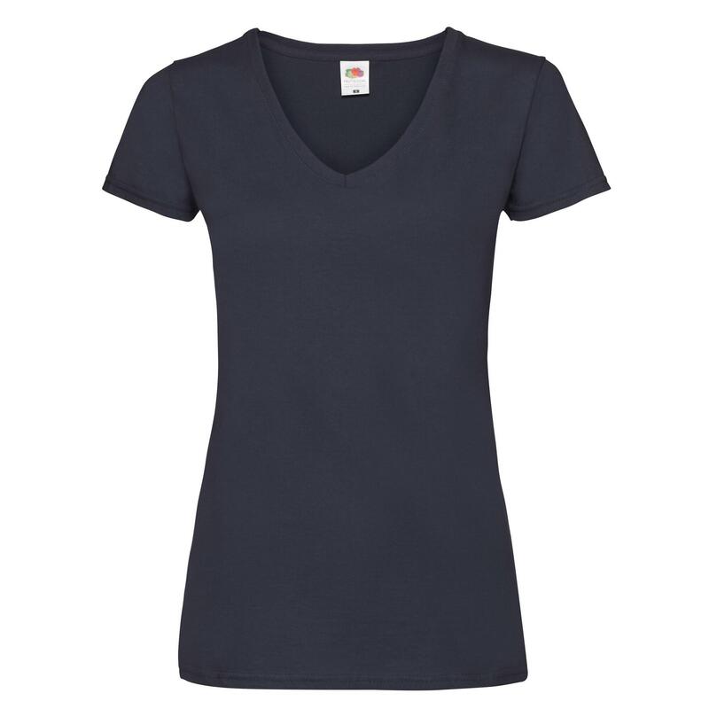 Tricou Pilates Fruit Of The Loom Valueweight V Neck Femei