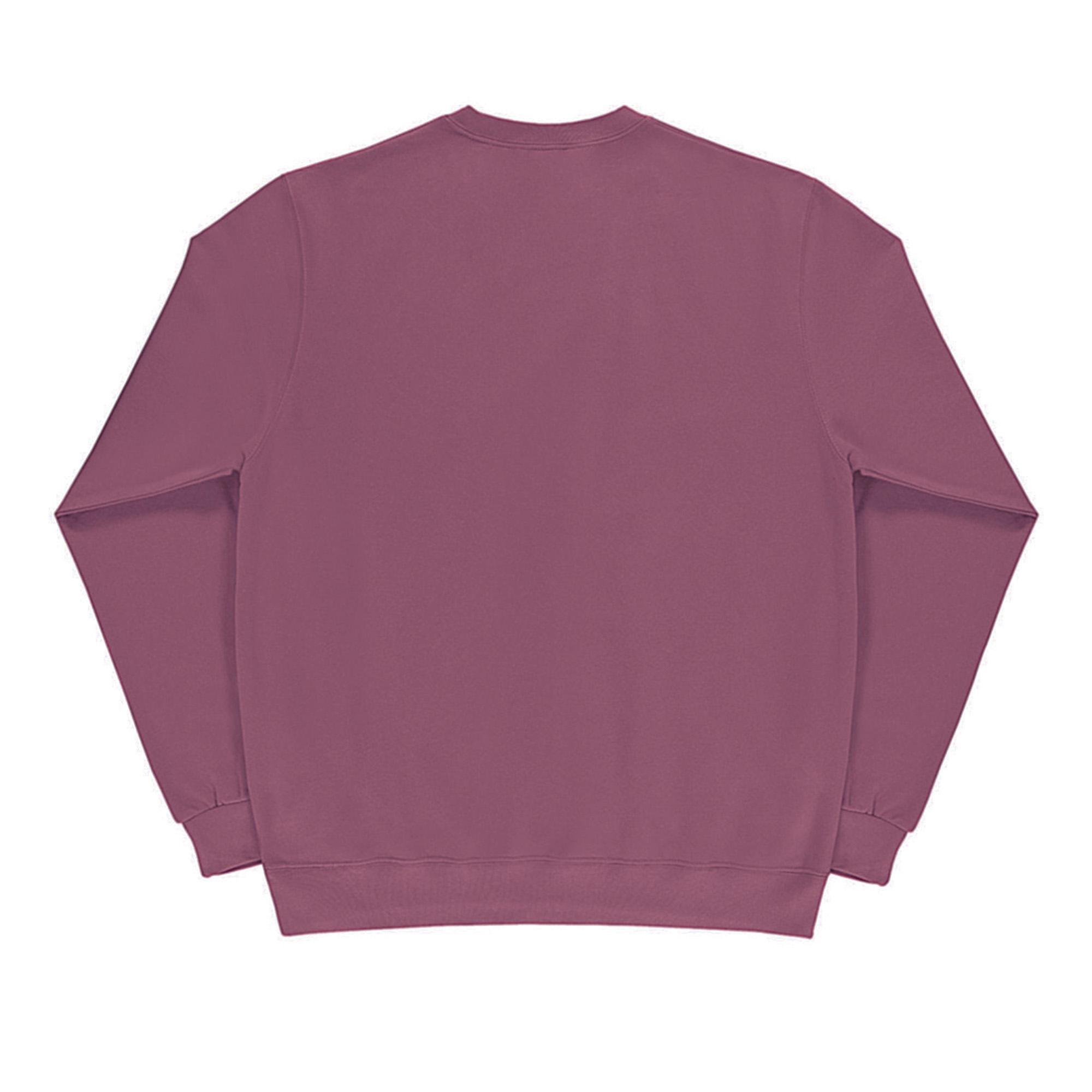 Camisola de manga comprida masculina Camisola de pescoço (Cassis) 2/2