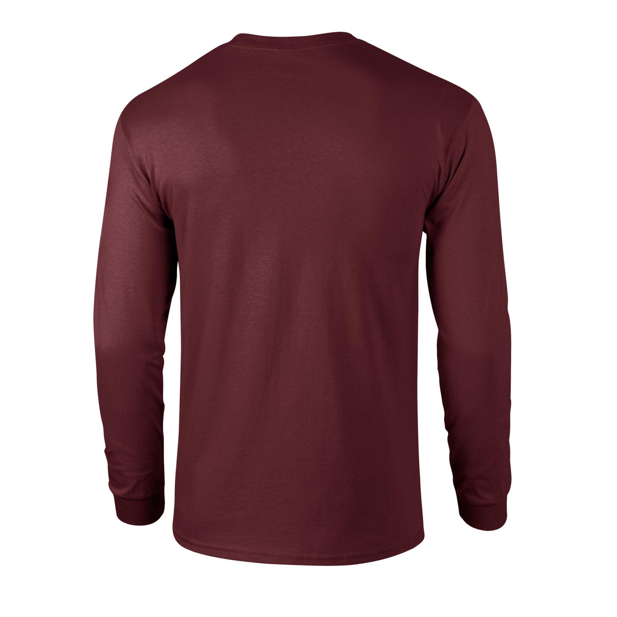 Tshirt Manches Longues Adulte (Pourpre) 2/2