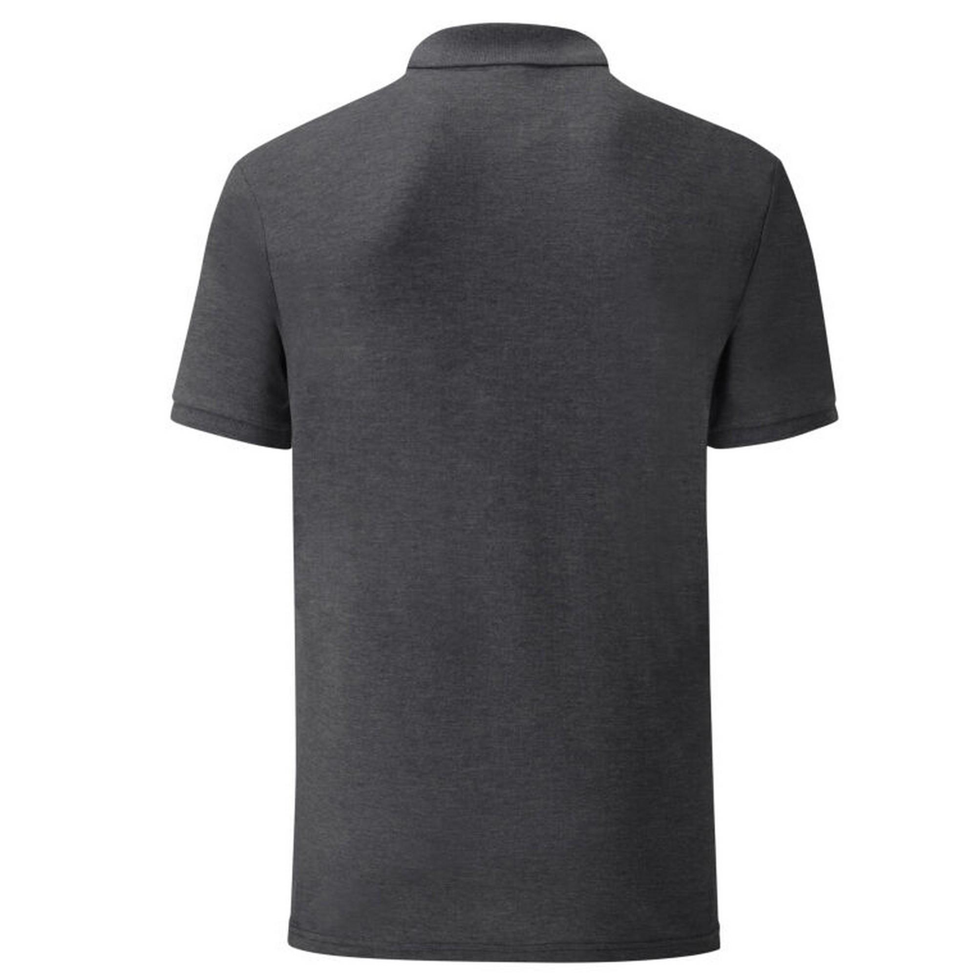 Maglietta Polo Conforme Alla Taglia Uomo Fruit Of The Loom Erica Scuro 2/3