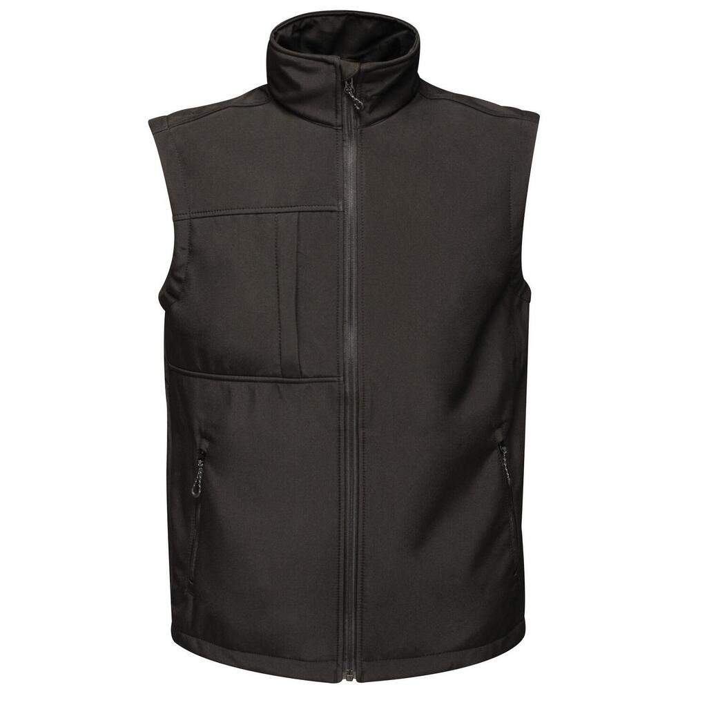 Mens Octagon II Printable Gilet (Black/Black)