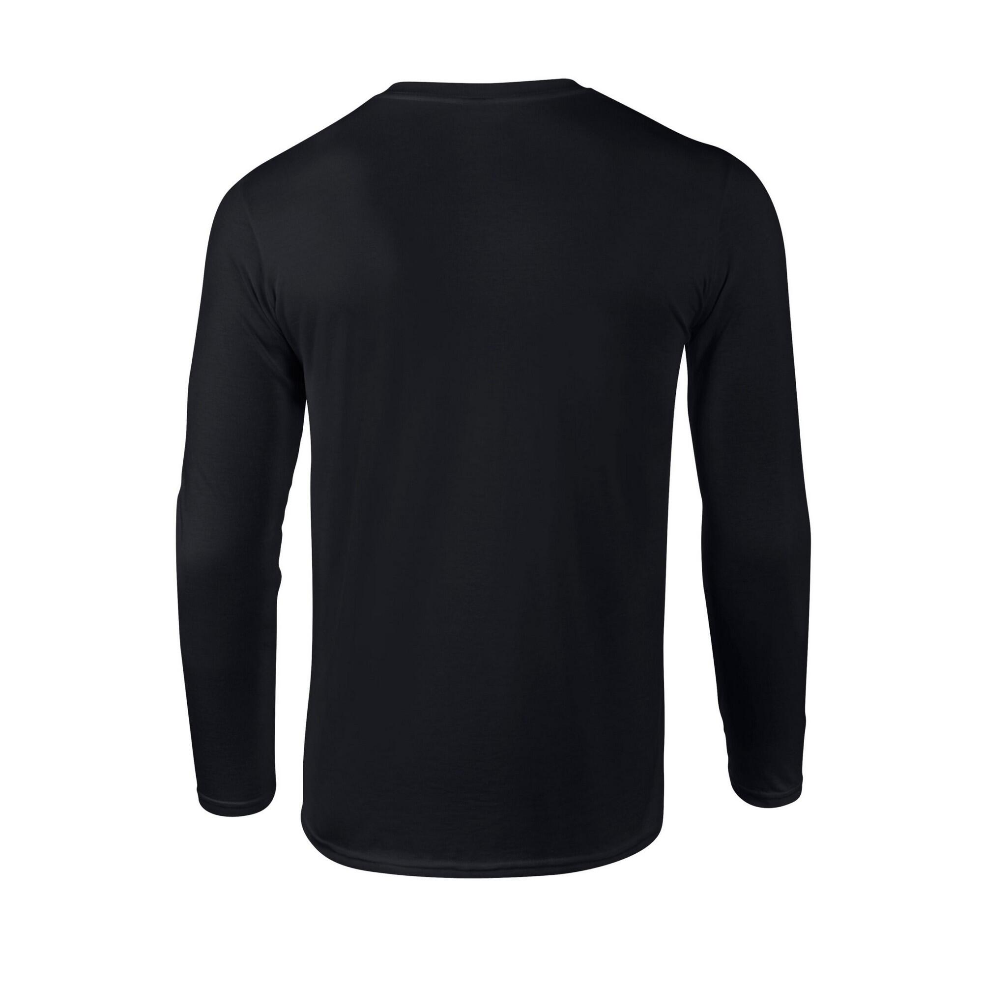Tshirt Manches Longues Adulte (Noir) 2/3